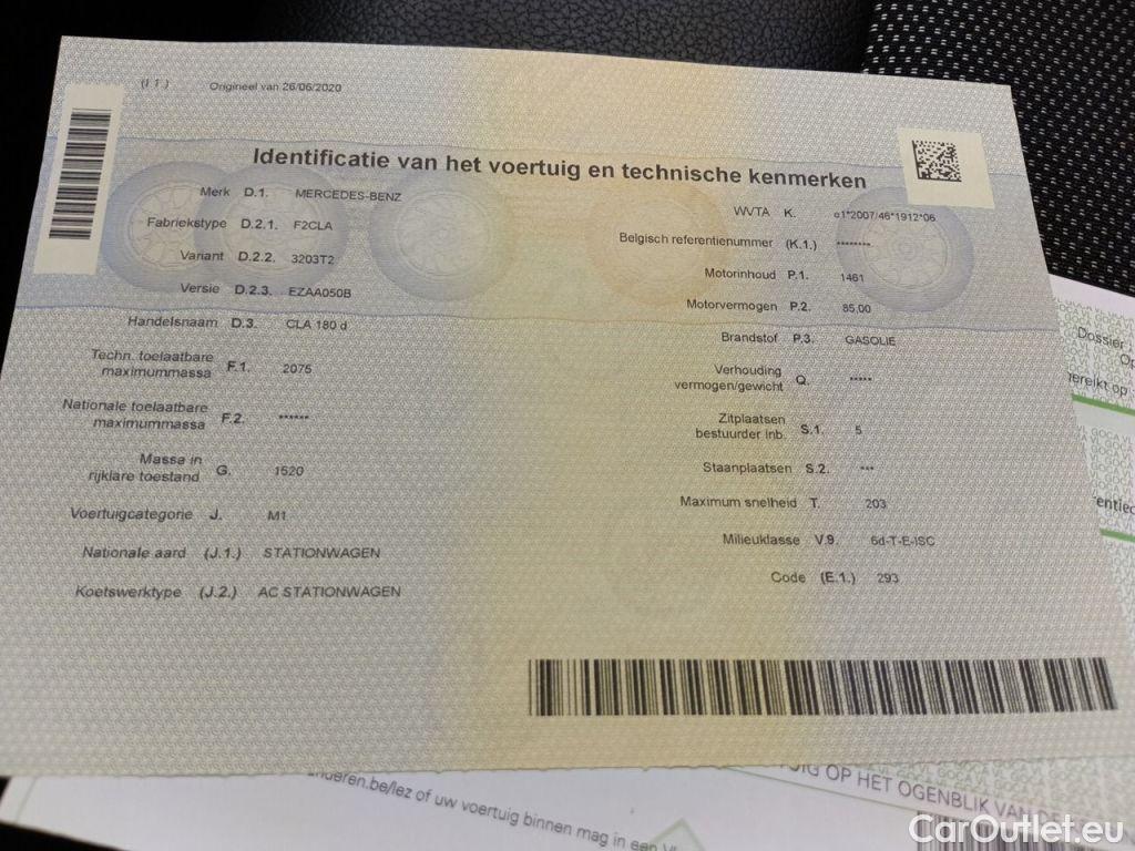 Mercedes  CLA-Klasse Mercedes-Benz CLA Shooting Brake CLA 180 d Aut. 5d #11