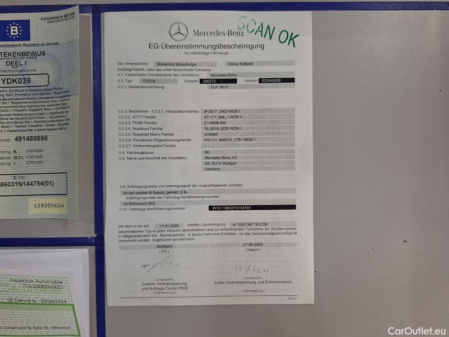 Mercedes  CLA-Klasse Mercedes, CLA-Class SB '19, Mercedes-Benz CLA Shooting Brake CLA 180 d Busines #17