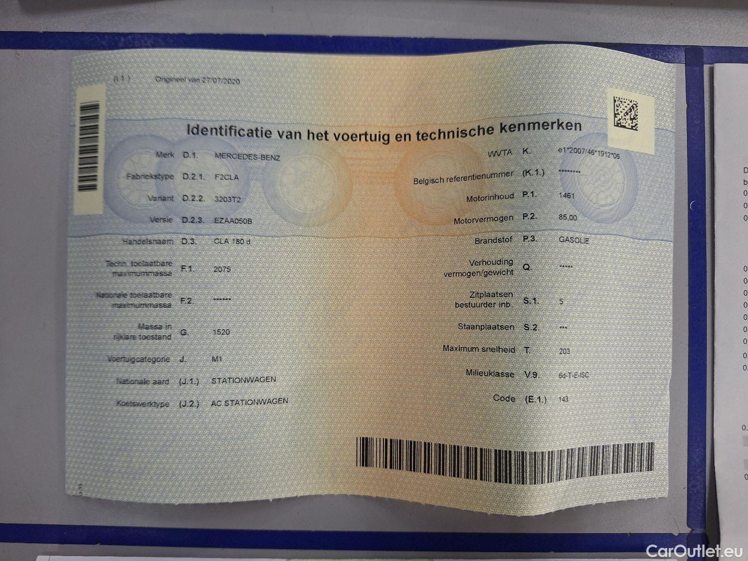 Mercedes  CLA-Klasse Mercedes, CLA-Class SB '19, Mercedes-Benz CLA Shooting Brake CLA 180 d Busines #11