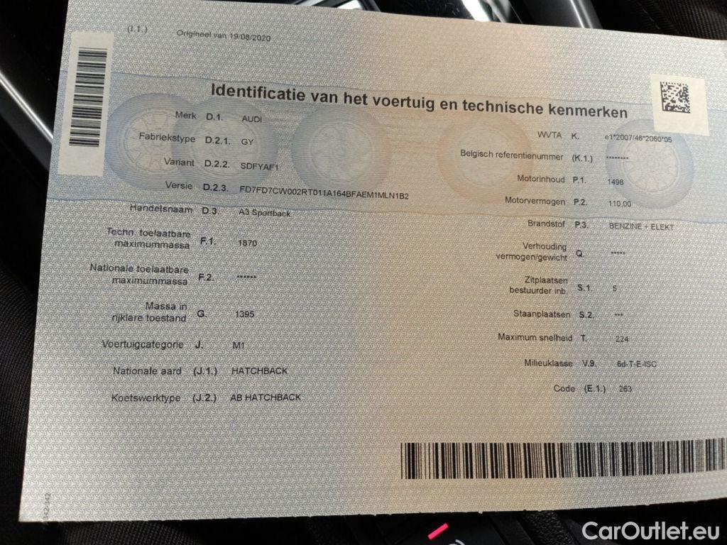 Audi  A3 Audi  Sportback 1.5 35 TFSi 110kW S tronic 5d #11