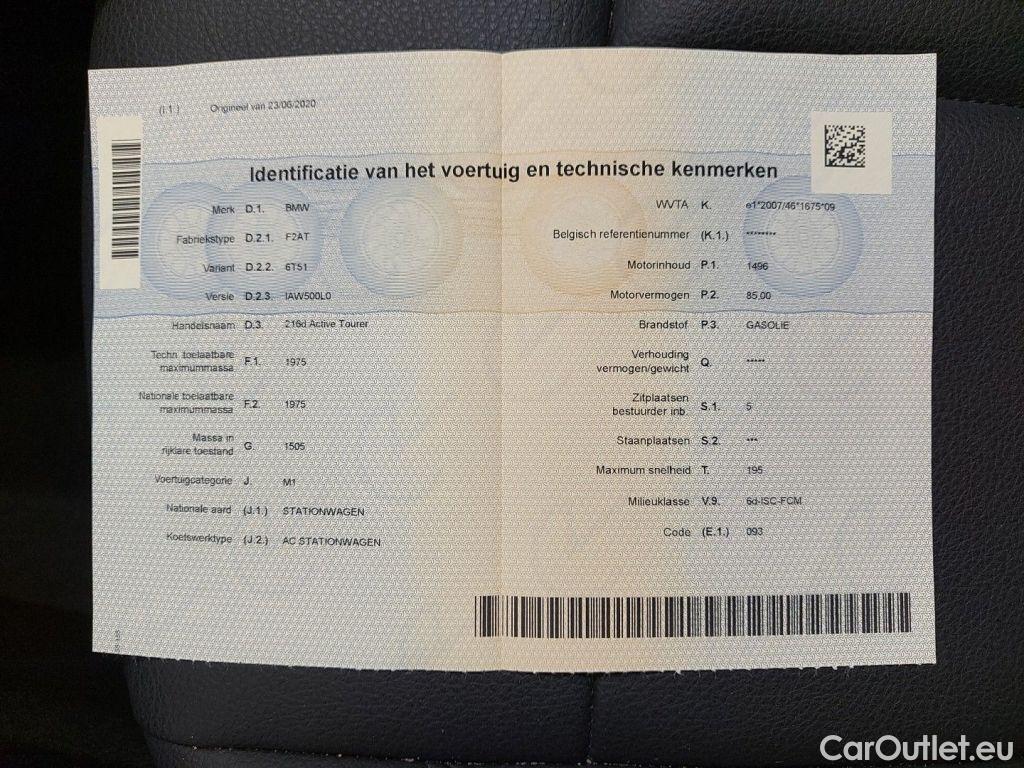 Bmw  Serie 2 BMW 2 Reeks Active Tourer 216d (85kW) Aut. 5d #11