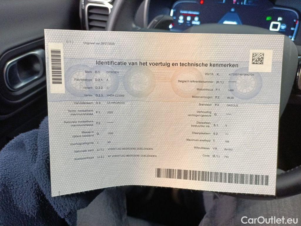 Citroen  C5 Citroën  Aircross 1.5 BlueHDi 130 S&S EAT8 Shine 5d #12