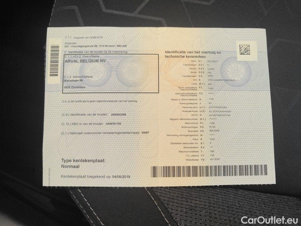 Peugeot  2008 Peugeot  1.2 Puretech 61kW S&S Active 5d #11