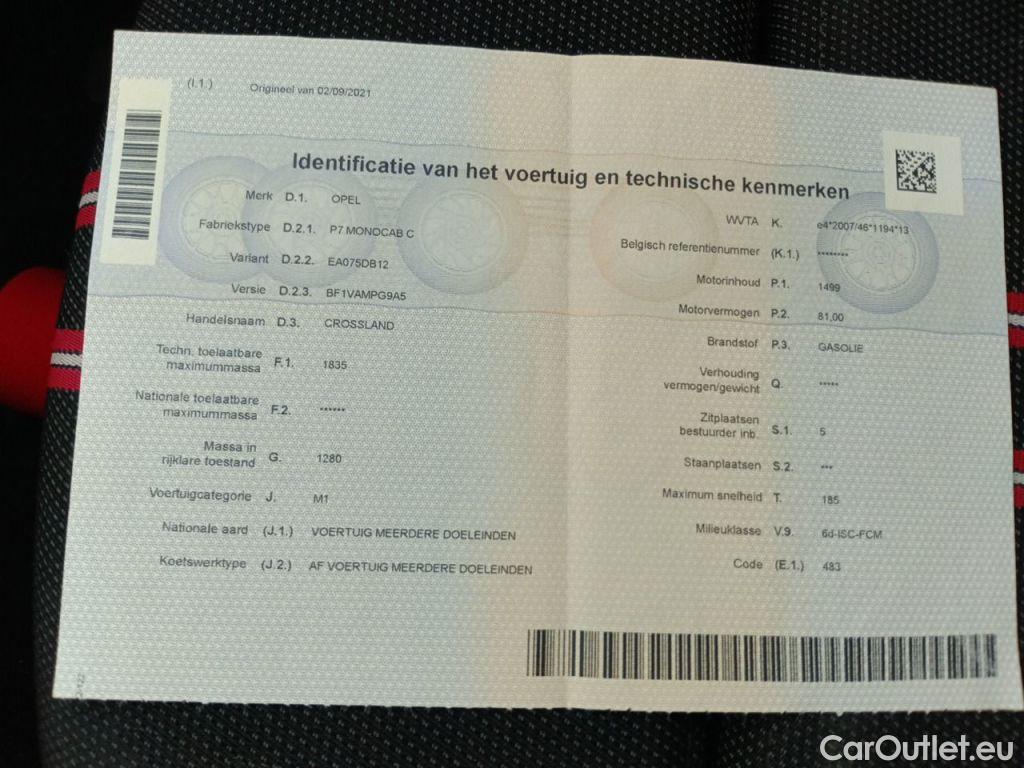 Opel  Crossland Opel  1.5 Turbo D 81kW S/S GS Line 5d #11