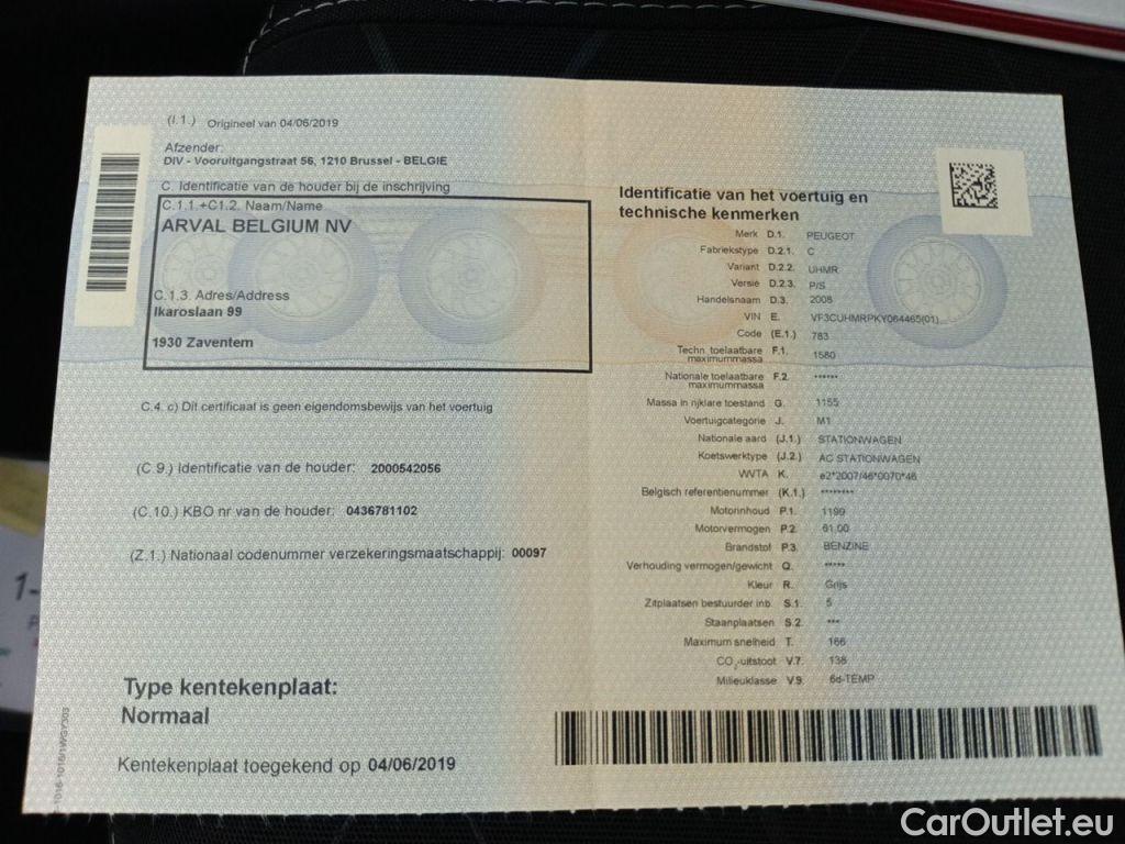 Peugeot  2008 Peugeot  1.2 Puretech 61kW S&S Active 5d #11