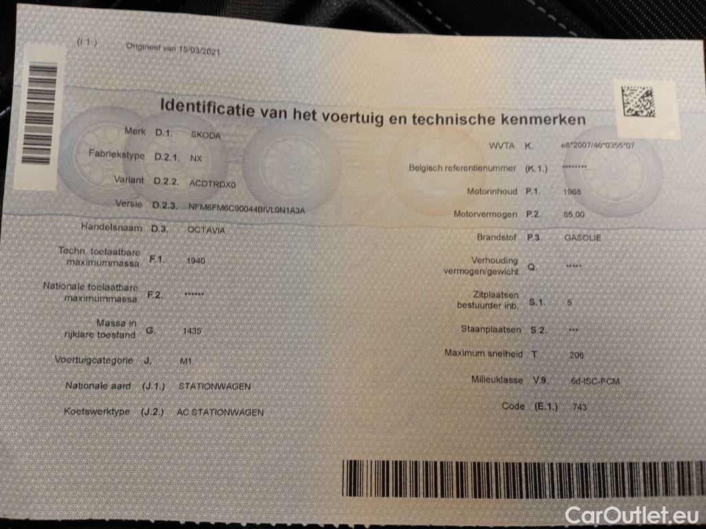 Skoda  Octavia Skoda  Combi 2.0 CRTDI 85kW Ambition 5d #11
