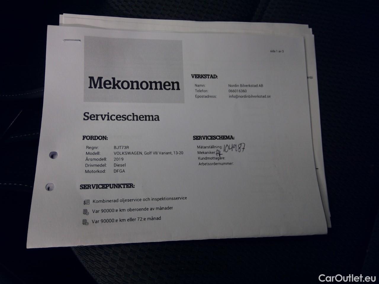 Volkswagen  Golf  Sp.Combi TDI 150 4M Aut. #9