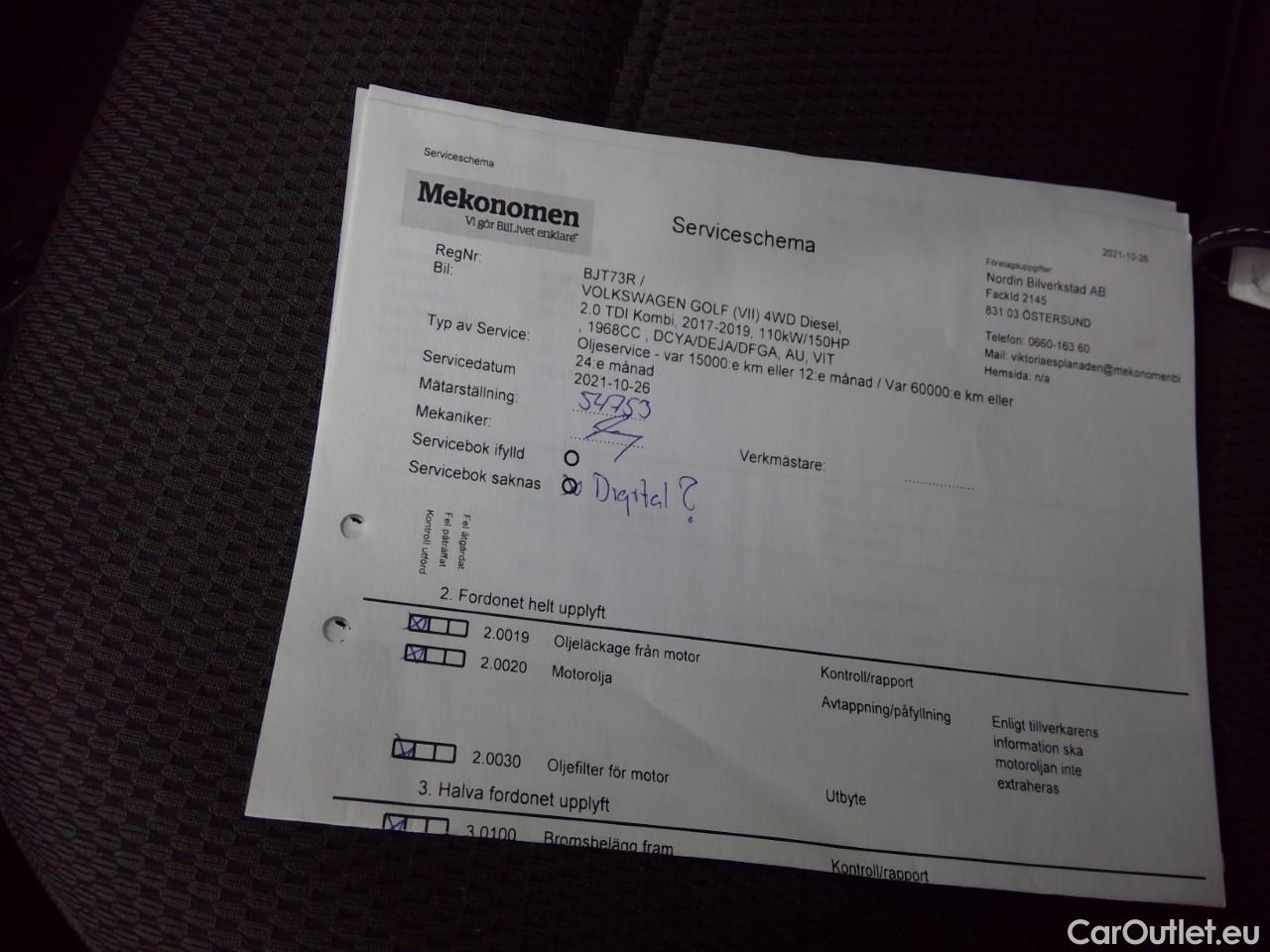 Volkswagen  Golf  Sp.Combi TDI 150 4M Aut. #13