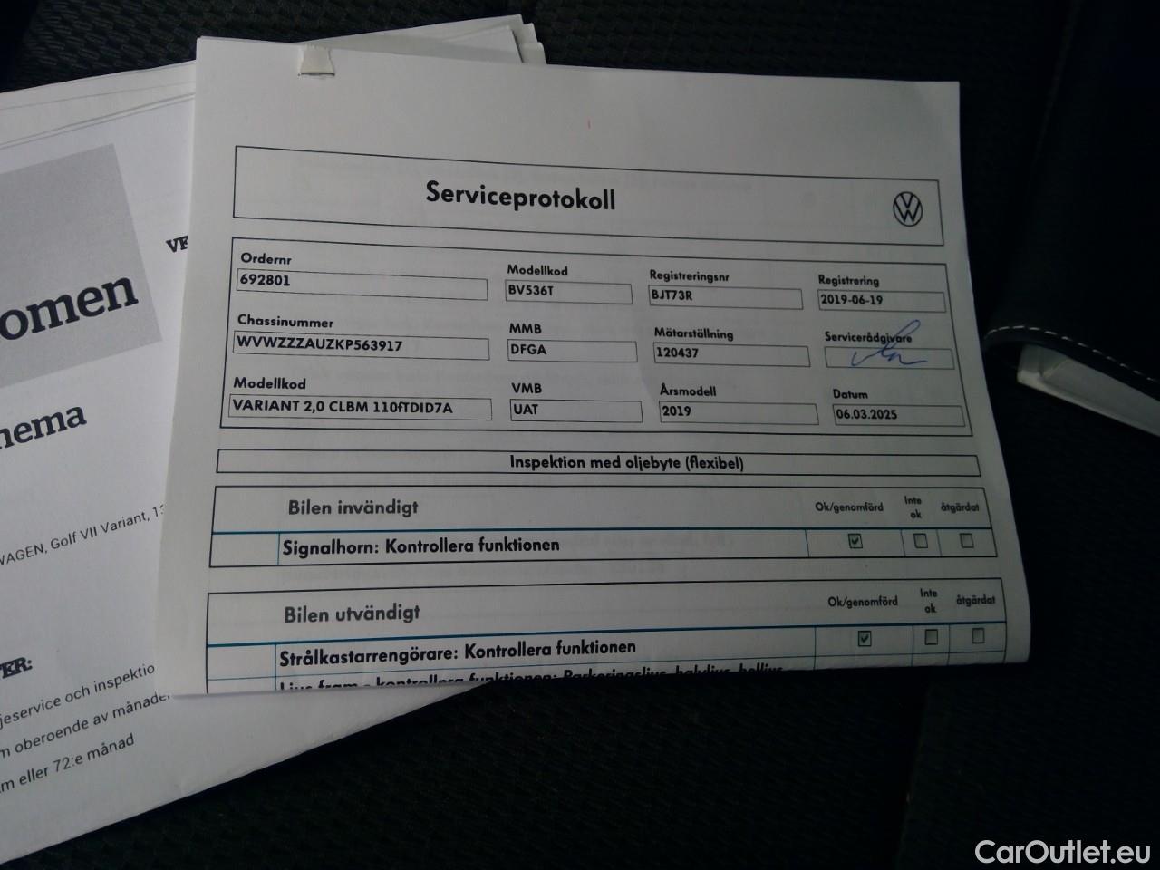 Volkswagen  Golf  Sp.Combi TDI 150 4M Aut. #10