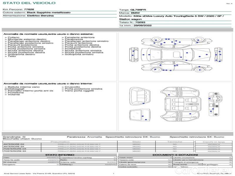 Bmw  Serie 5 BMW  / 2020 / 5P / STATION WAGON 530E XDRIVE LUXURY AUTO TOURING #21