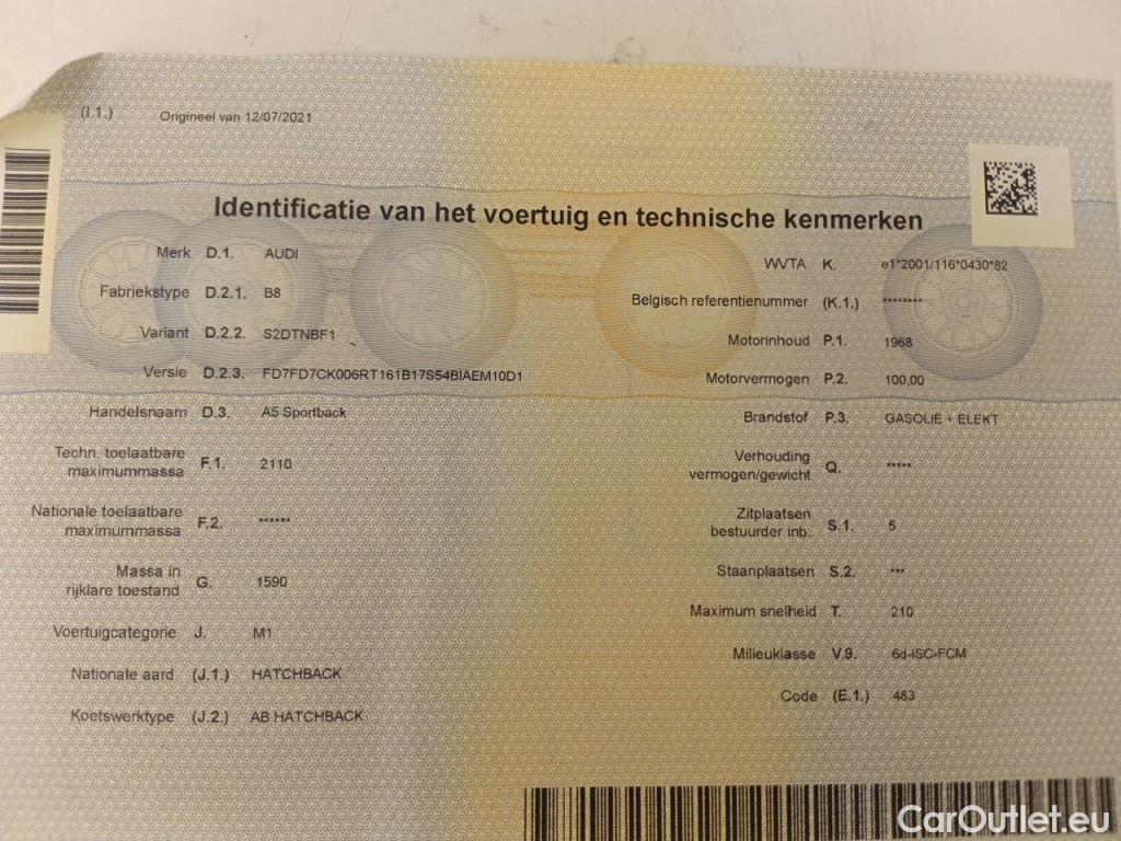 Audi  A5 Sportback Audi  30 TDI S tronic Business Edition 5d #11