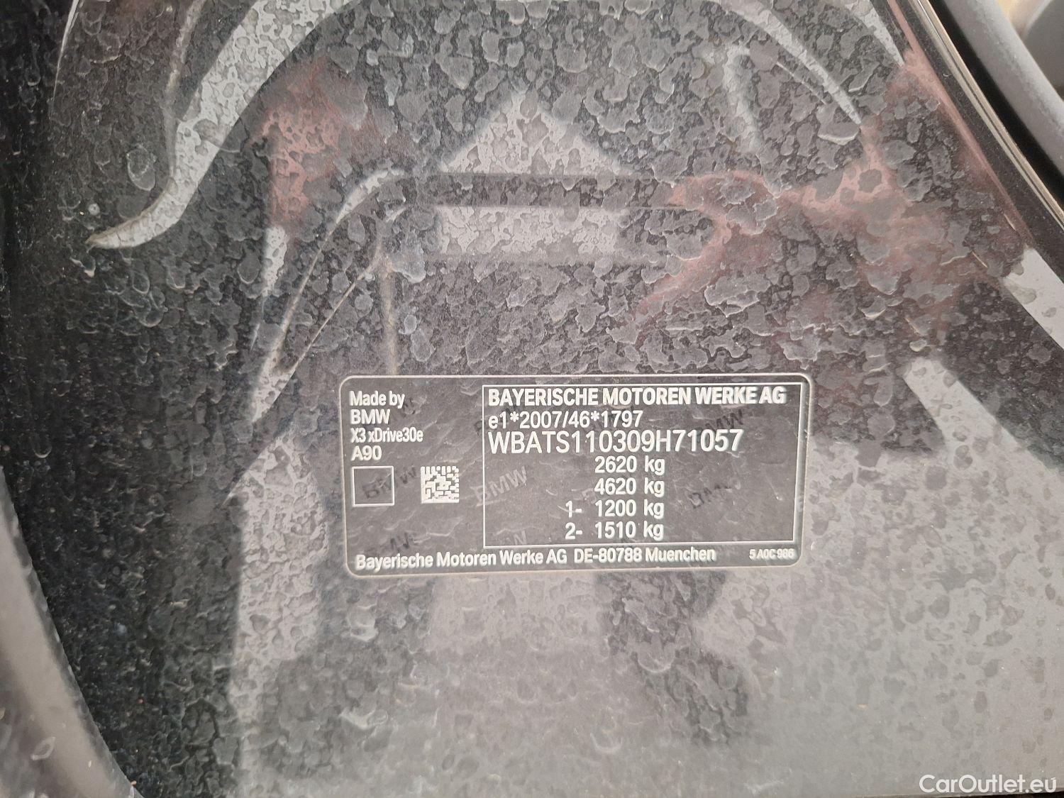 Bmw  X3 BMW,  '17, BMW  xDrive30e (120 kW) 5d #13