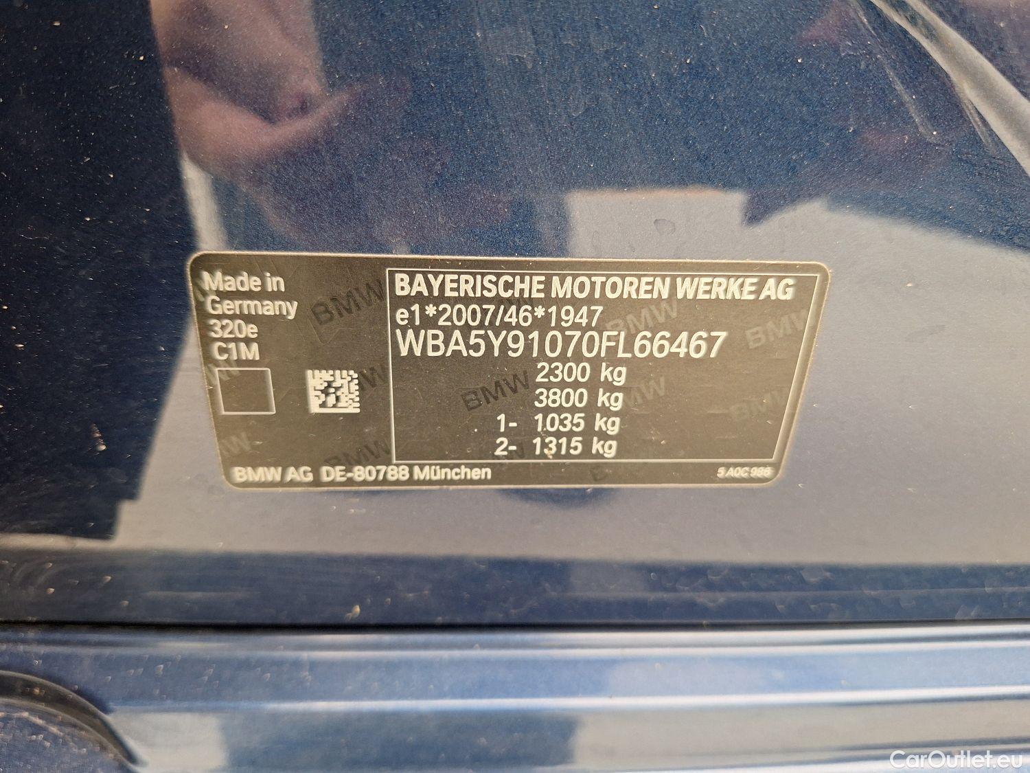 Bmw  Serie 3 BMW, 3-serie '18 PHEV, BMW 3 Reeks Berline 320e (150 kW) 4d #14