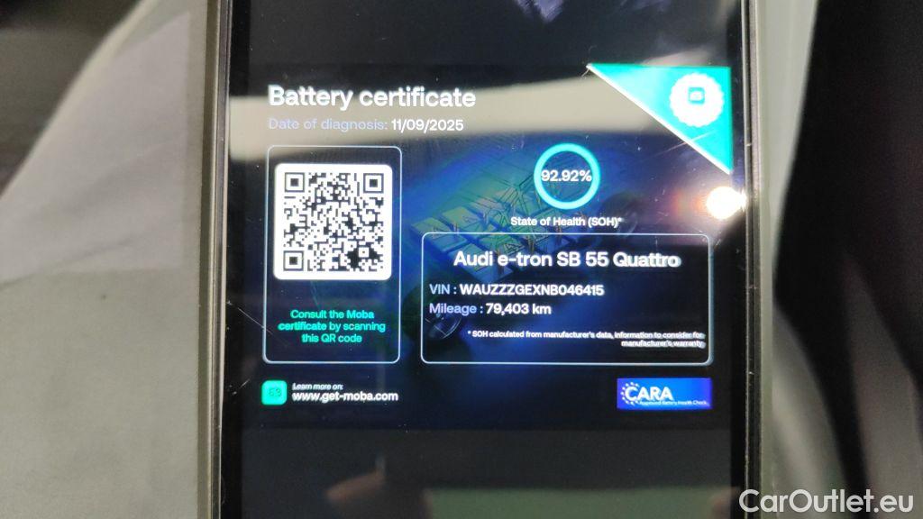 Audi  E-TRON AUDI  SPORTBACK 55 409hp Quattro S line (95 kWh) 5d #20