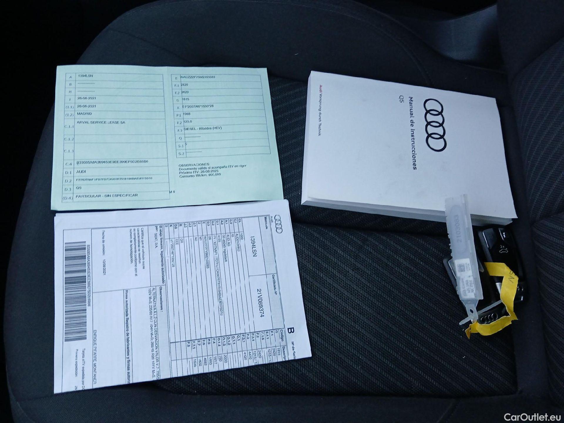 Audi  Q5 AUDI  / 2020 / 5P / todoterreno Advanced 35 TDI 120kW S tronic (AC2) #5