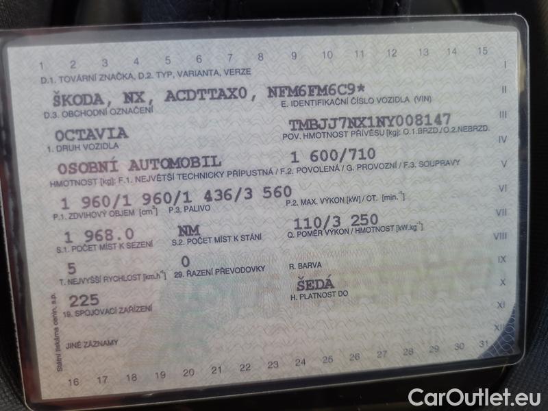 Skoda  Octavia  Combi (NX3)(2020) Oct.Combi 2.0TDI 110 Style #17