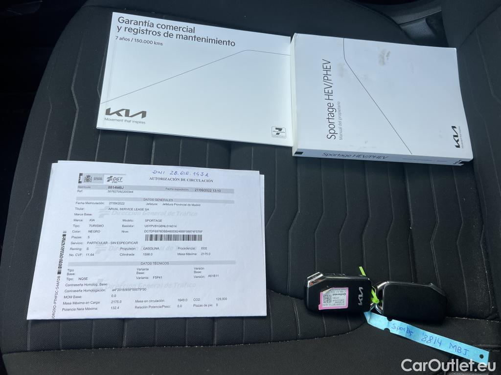 KIA  Sportage KIA  / 2022 / 5P / todoterreno 1.6 T-GDi HEV 171kW (230CV) Tech 4X2 #9