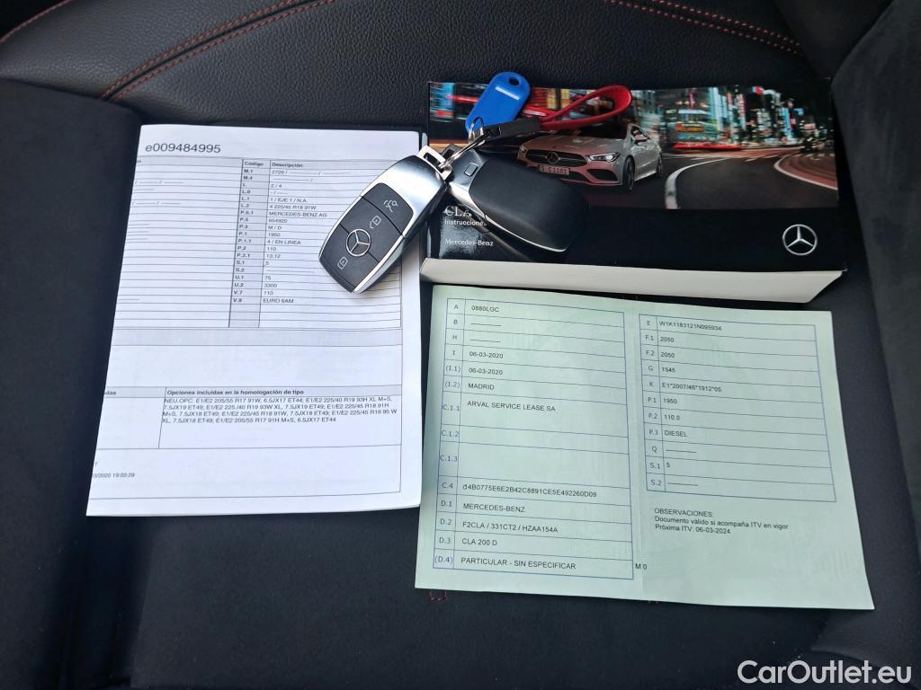 Mercedes  CLA-Klasse Clase CLA CLA 200 d (118.312)Premium-Pack AMG Line 150CV AT8 E6d #9