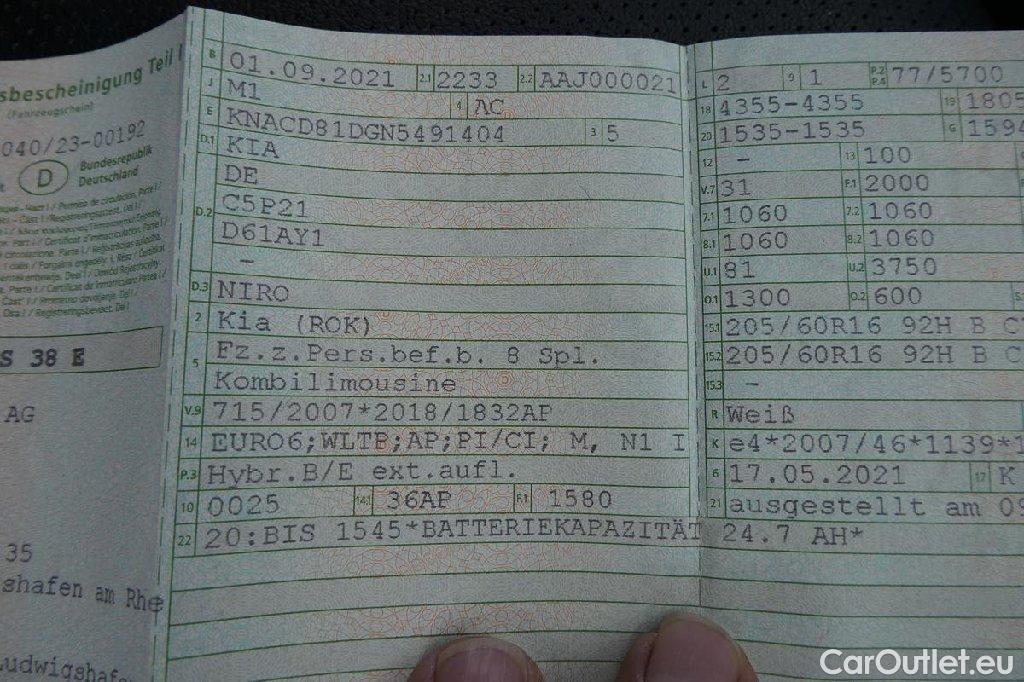 KIA  Niro  Spirit Plug-in Hybrid 1.6 104KW AT6 E6d #27