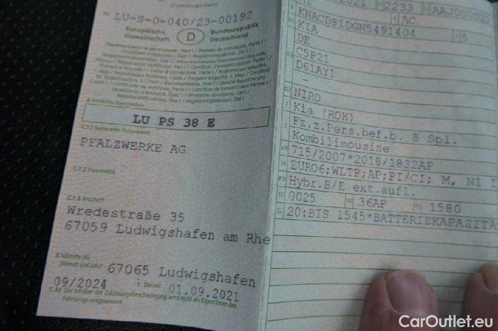 KIA  Niro  Spirit Plug-in Hybrid 1.6 104KW AT6 E6d #26