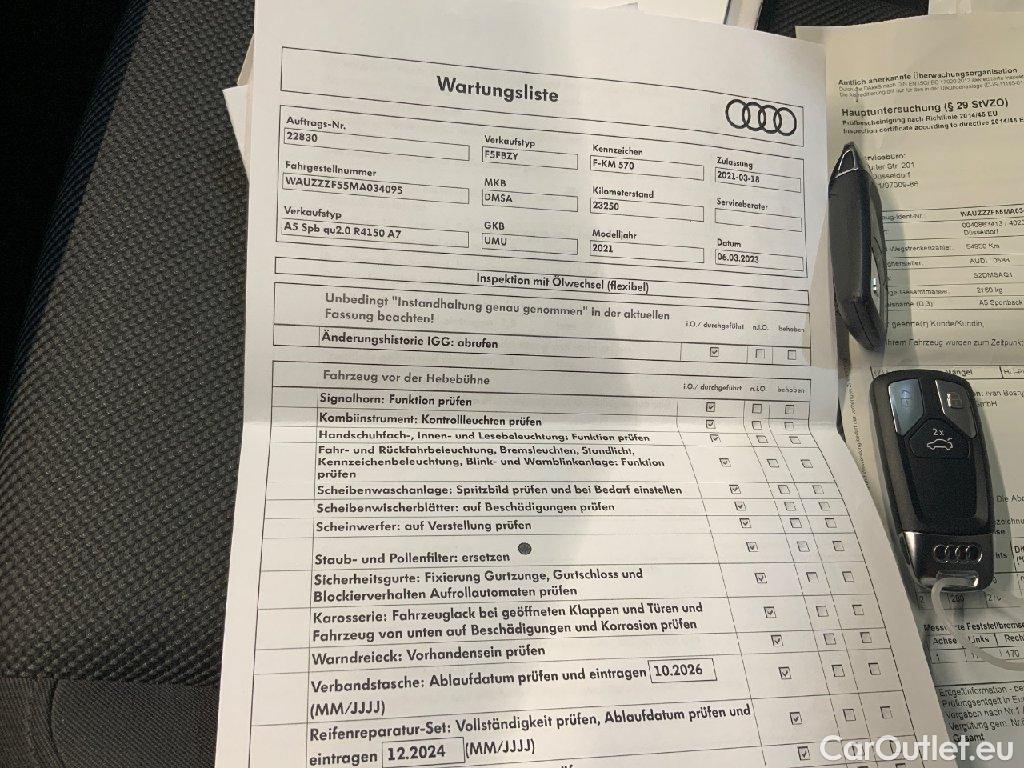 Audi  A5 Sportback  40 TFSI quattro advanced 2.0 TFSI 150KW AT7 E6d #19