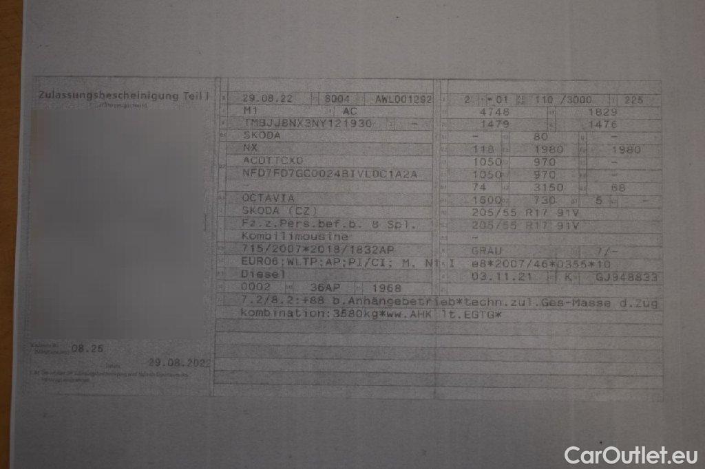 Skoda  Octavia  Combi Tour 2.0 TDI 110KW AT7 E6d #40