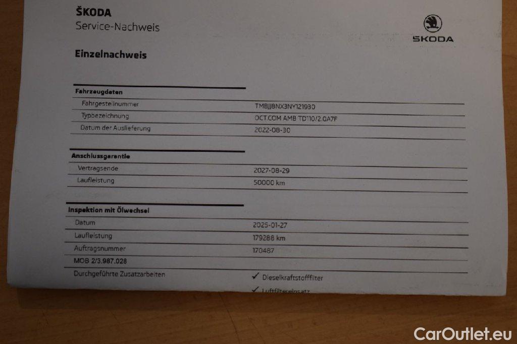 Skoda  Octavia  Combi Tour 2.0 TDI 110KW AT7 E6d #39