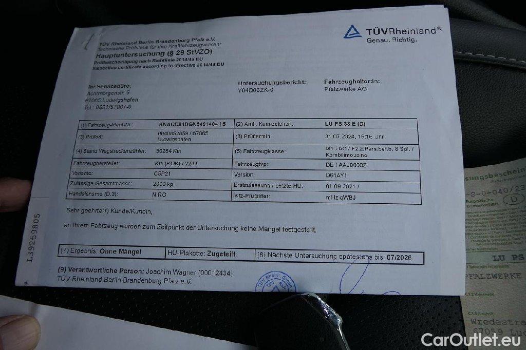 KIA  Niro  Spirit Plug-in Hybrid 1.6 104KW AT6 E6d #31