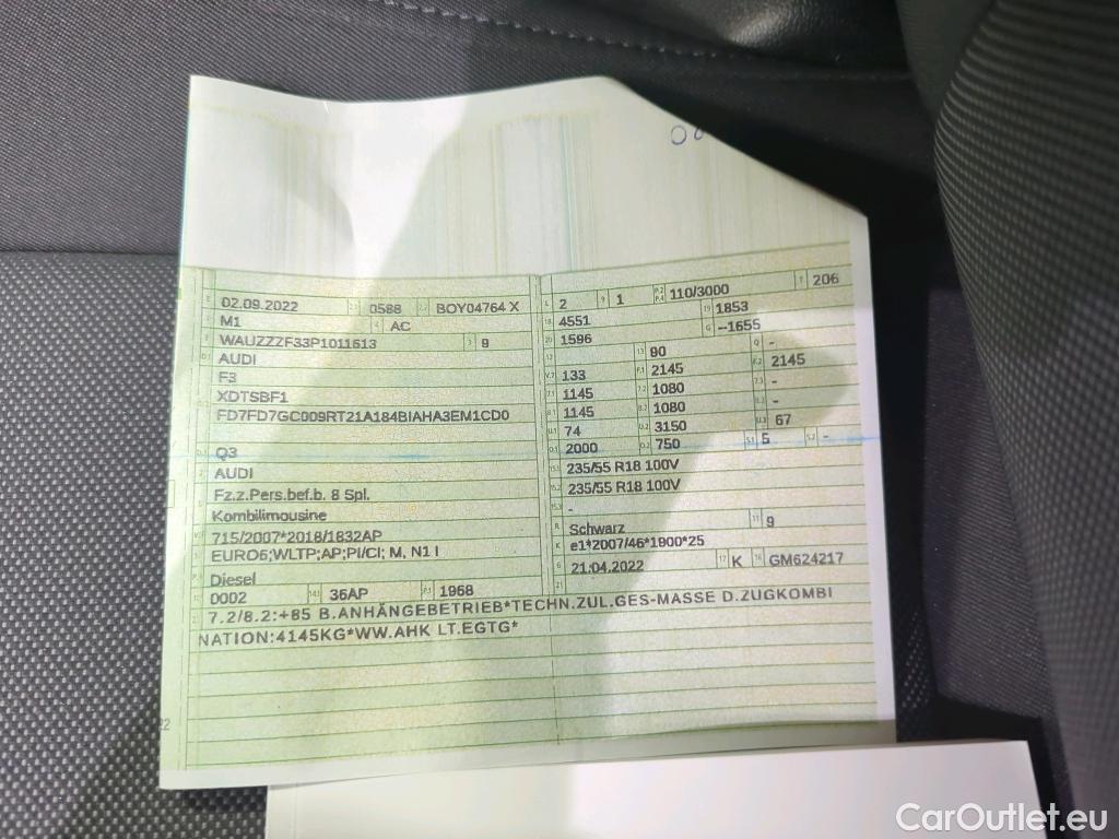 Audi  Q3  35 TDI advanced 2.0 TDI 110KW AT7 E6d #19