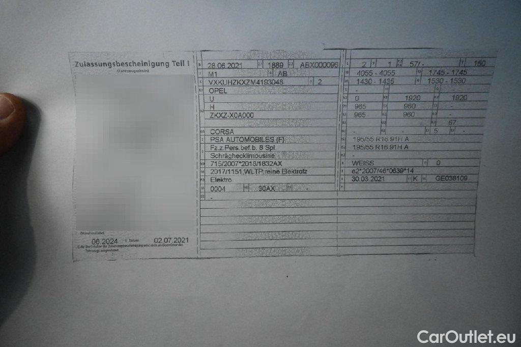 Opel  Corsa  F e Edition 50kWh #71