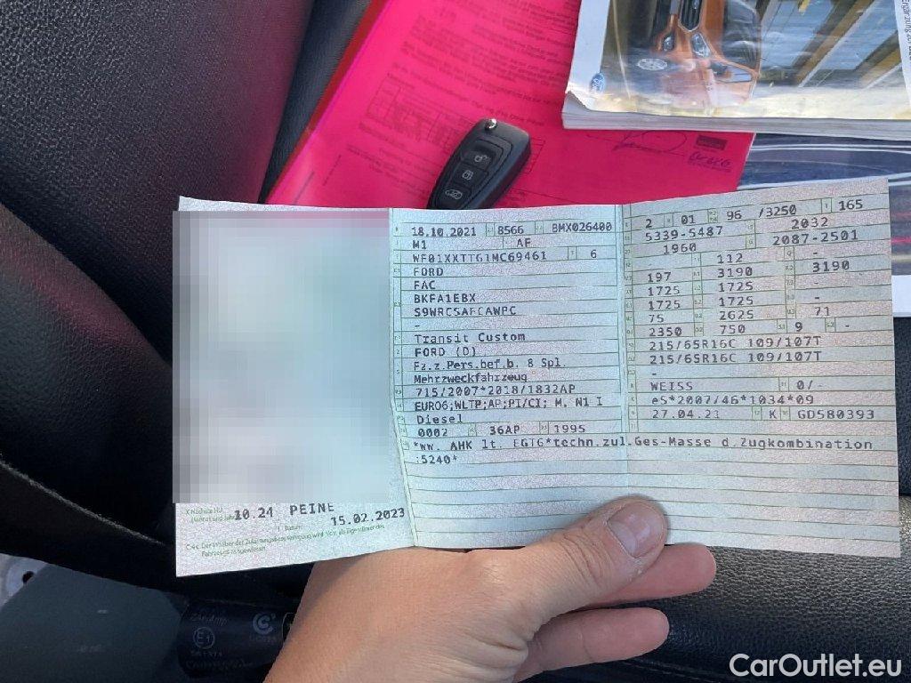 Ford  Transit /Tourneo Custom Kombi 320 L2 Trend 2.0 TDCi 96KW MT6 9 Sitzer E6d #35