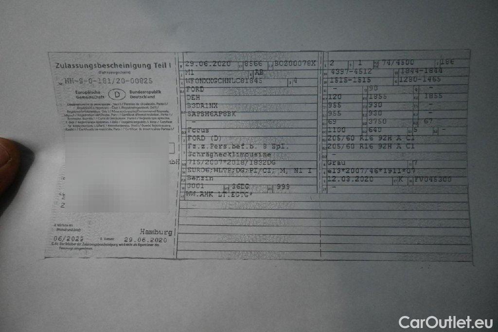 Ford  Focus  Lim. Cool & Connect 1.0 EcoBoost 74KW MT6 E6dT #80
