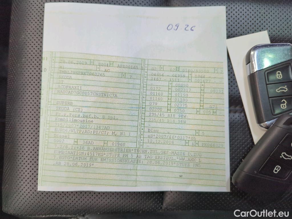 Skoda  Superb  Combi L&K 4x4 2.0 TDI 140KW AT7 E6dT #22