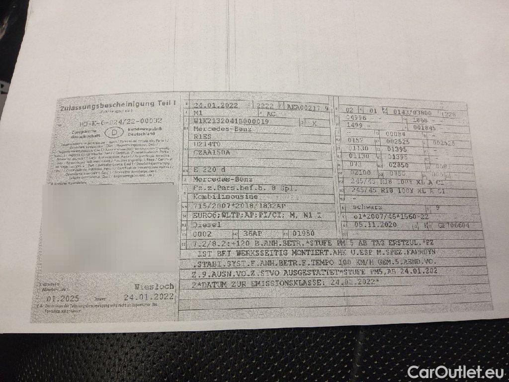 Mercedes  E-Klasse E -Klasse T-Modell E 220 d (213.204)Avantgarde 143KW E6d #23