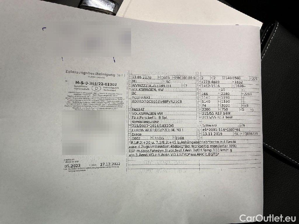 Volkswagen  Passat  Variant Business 4Motion 2.0 TDI 140KW AT7 E6dT #32