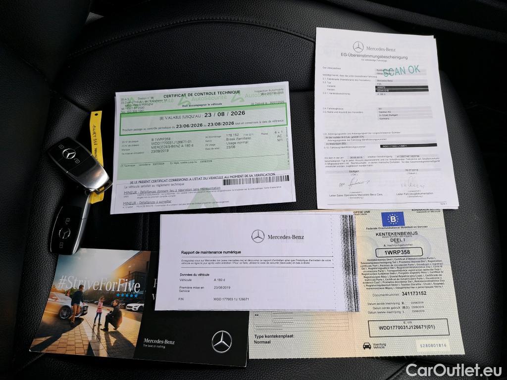 Mercedes  A-Klasse A180d Launch Edition Edition 1 1.5d 116pk/cv 5p 7G-DCT Automatic Diesel  2 #5