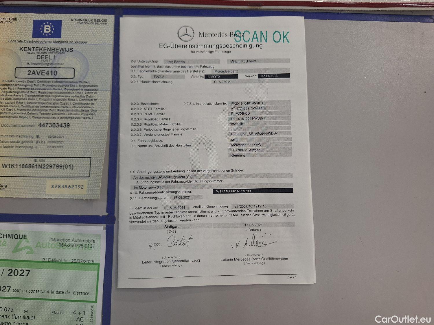 Mercedes  CLA-Klasse Mercedes, CLA-Class SB '19, Mercedes-Benz CLA Shooting Brake CLA 250 e Busines #17