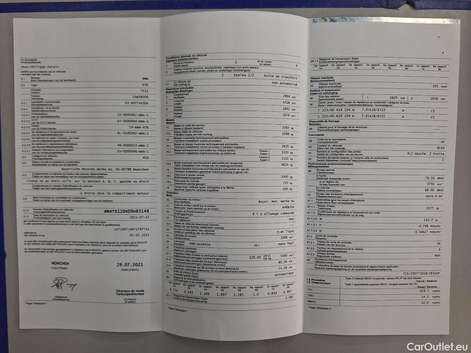 Bmw  X3 BMW,  '17, BMW  xDrive30e (120 kW) 5d #15