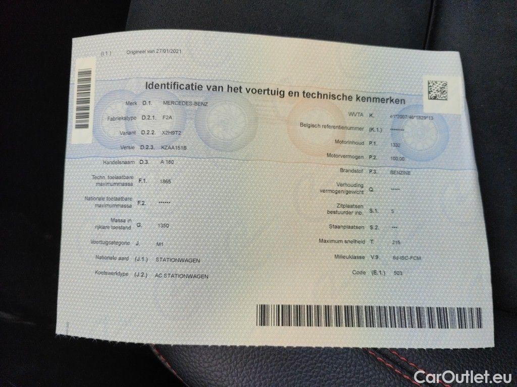 Mercedes  A-Klasse Mercedes-Benz  A 180 Business Solution 5d #11