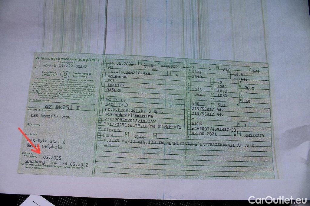 MG  ZS EV MG  Standard Comfort 5d 130kW #15