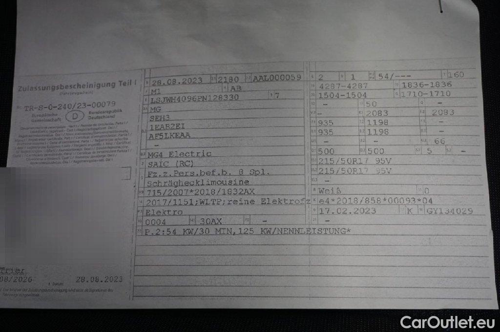 MG  EHS MG MG4 Standard 5d 125kW #17