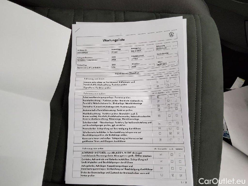 Volkswagen  Touran  Comfortline BMT/Start-Stopp 2.0 TDI 110KW AT7 E6d #77