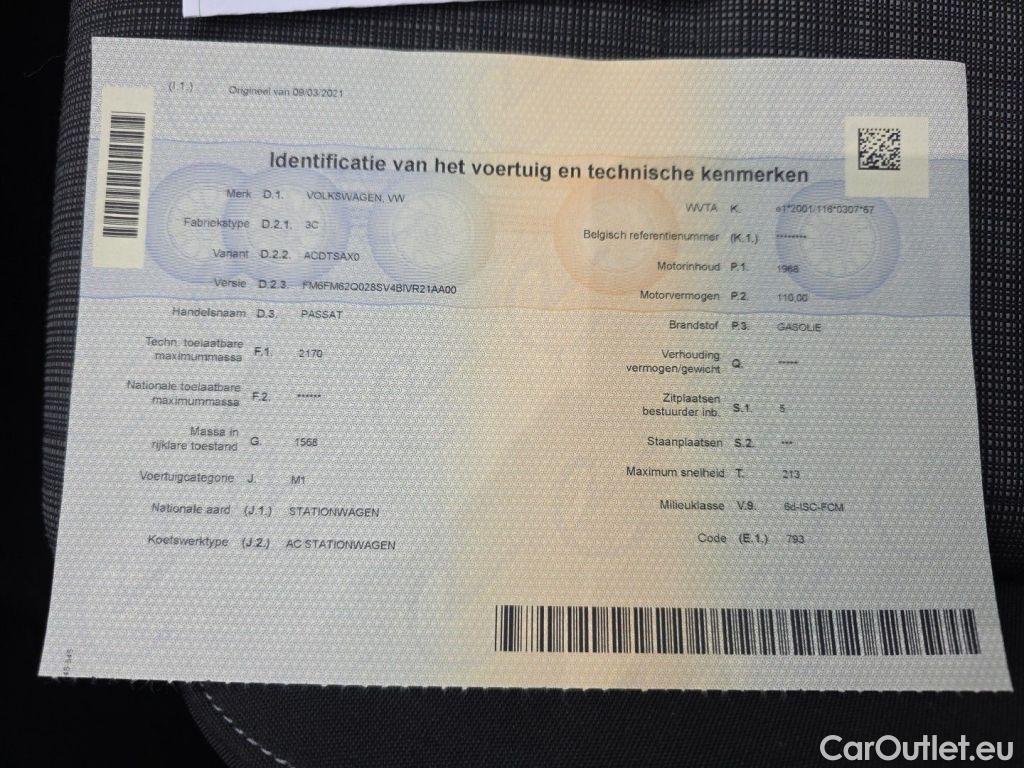 Volkswagen  Passat Volkswagen  Variant 2.0 TDI SCR 110kW Style Business 5d #11