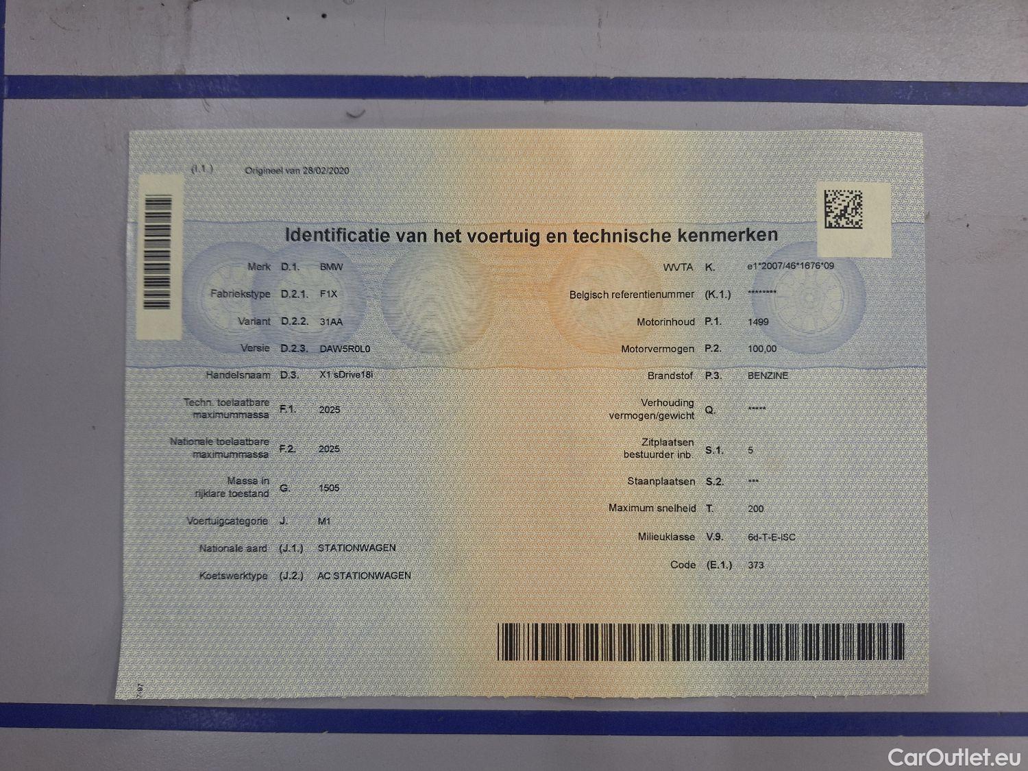 Bmw  X1 BMW,  FL'19, BMW  sDrive18iA (100 kW) 5d #11