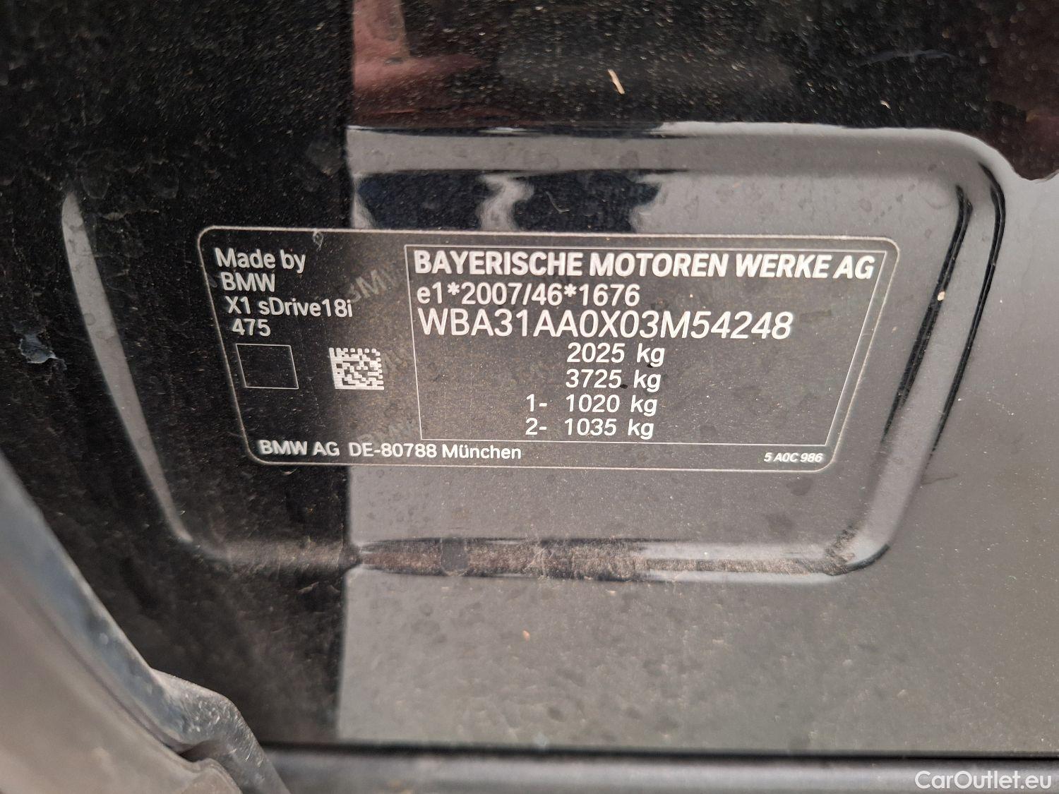 Bmw  X1 BMW,  FL'19, BMW  sDrive18iA (103 kW) 5d #14