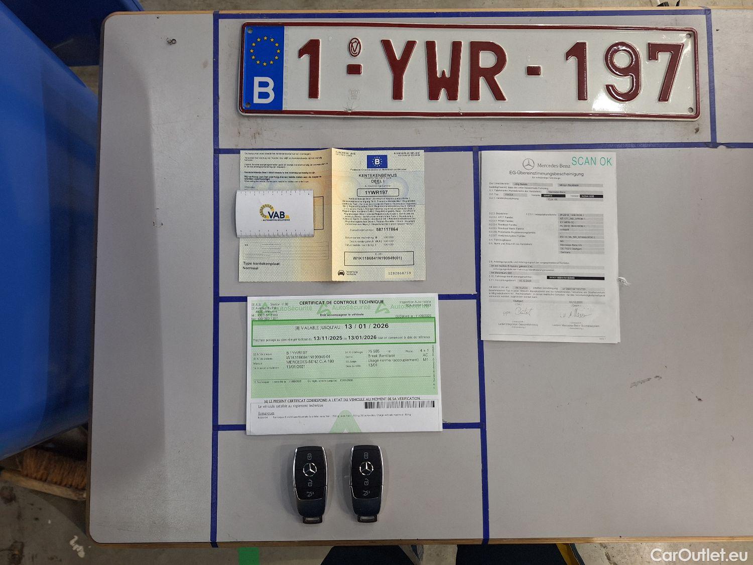 Mercedes  CLA-Klasse Mercedes, CLA-Class SB '19, Mercedes-Benz CLA Shooting Brake CLA 180 Business  #18