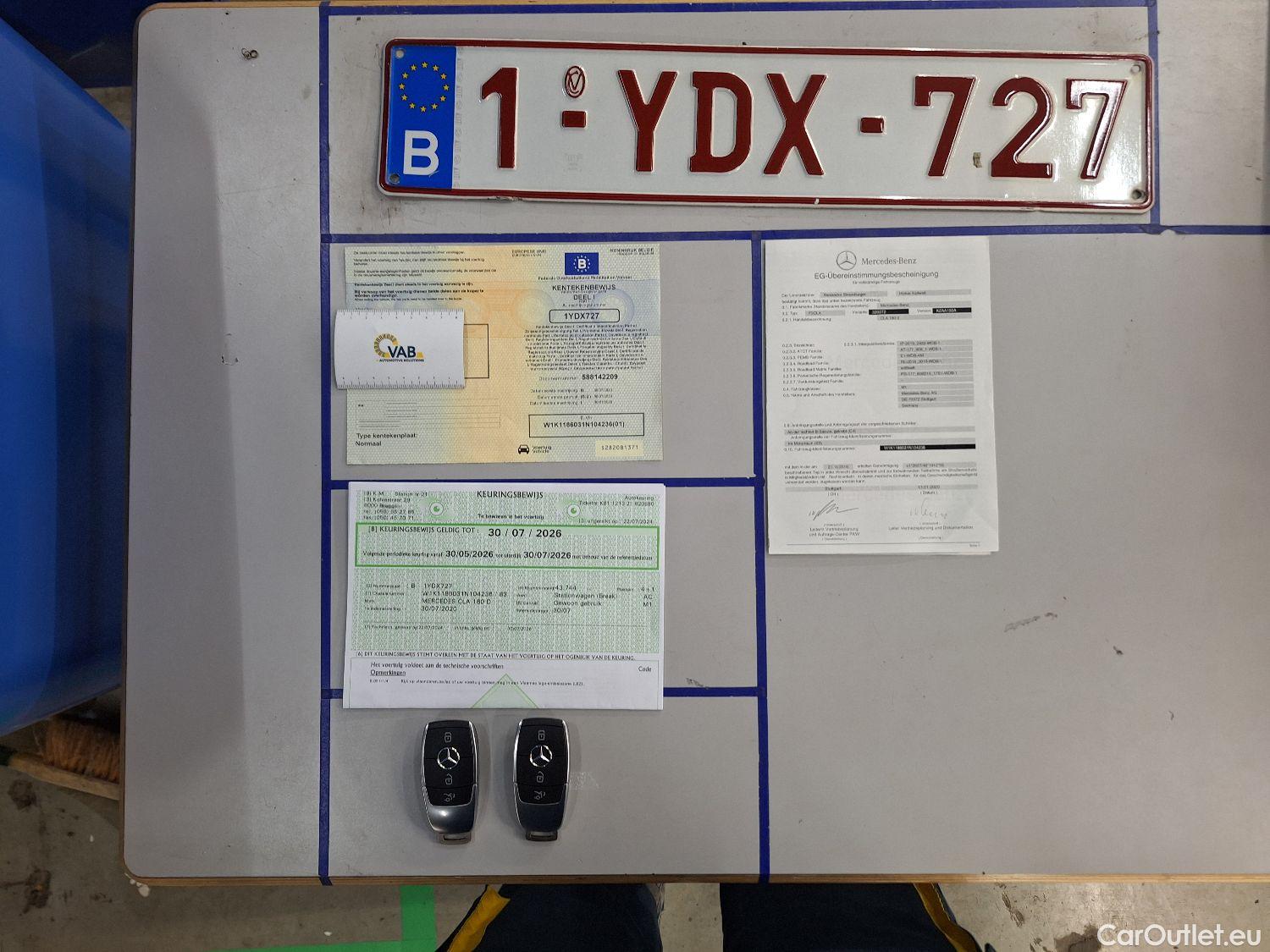 Mercedes  CLA-Klasse Mercedes, CLA-Class SB '19, Mercedes-Benz CLA Shooting Brake CLA 180 d Busines #19