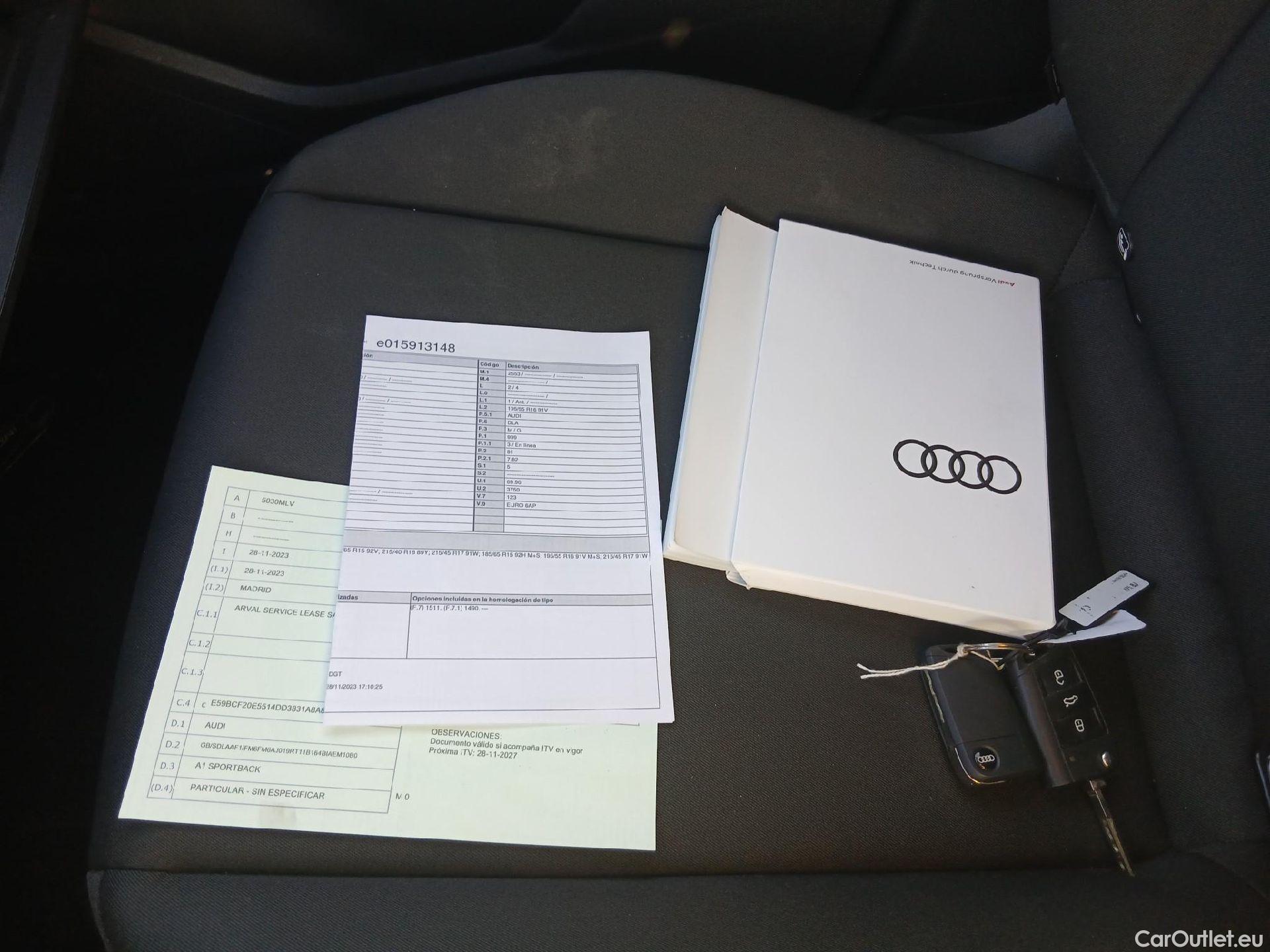 Audi  A1 Sportback AUDI A1 / 2018 / 5P / berlina con portón Sportback Advanced 30 TFSI 81kW (110CV) #6