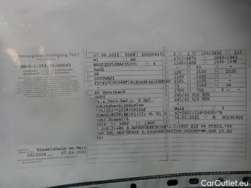 Audi  A5 Sportback  35 TDI 2.0 TDI 120KW AT7 E6d #31