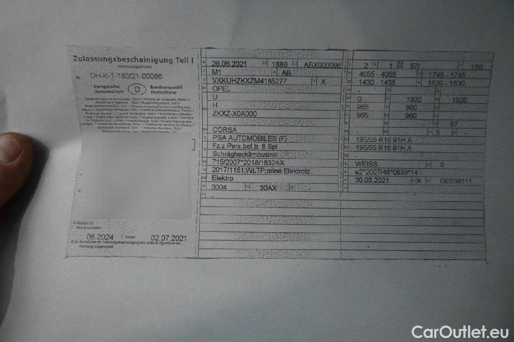 Opel  Corsa  F e Edition 50kWh #42